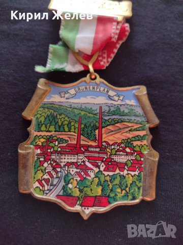 Стар медал Германия GRUNENPLAN 1979 година за колекция - 25926, снимка 4 - Антикварни и старинни предмети - 34607423