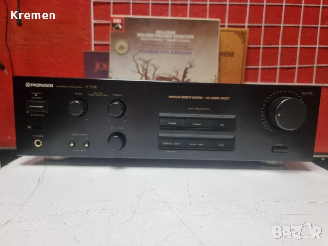 Усилвател PIONEER A351R, снимка 2 - Ресийвъри, усилватели, смесителни пултове - 52308800