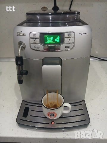 Philips Saeco intelia , снимка 2 - Кафемашини - 52795069