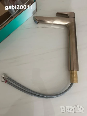 Смесител Hansgrohe Talis Е 240, Brushed Bronze, снимка 3 - Смесители - 50836785