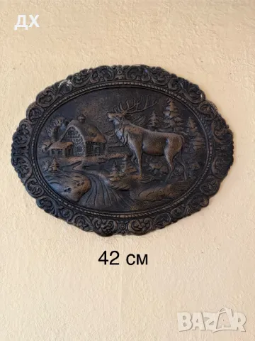 2 бр. Старинни релефни картина за стена., снимка 3 - Картини - 50401067