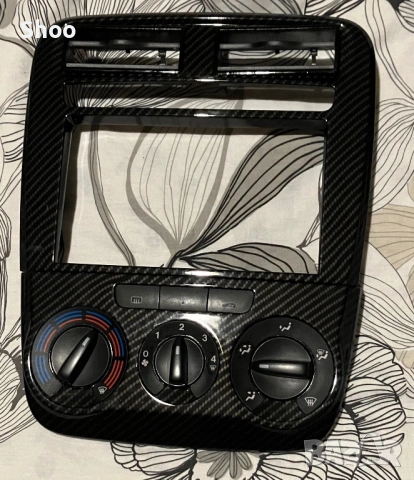 Двоен дин рамка Grande Punto Abarth Carbon, снимка 2 - Части - 53218146