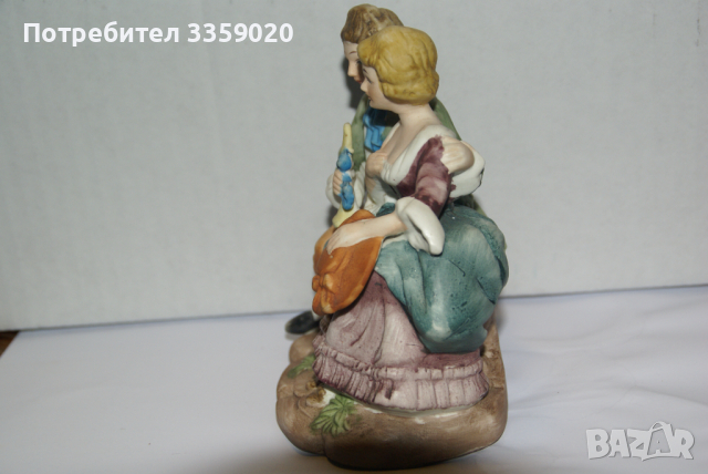 продавам керамична фигура, снимка 3 - Антикварни и старинни предмети - 36439459