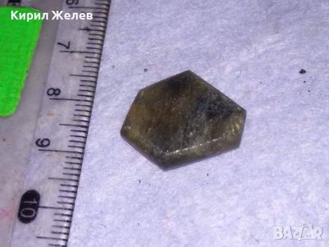 СТАР РЪЧНО ФАСЕТИРАН и ШЛИФОВАН РЯДЪК ПОЛУСКЪПОЦЕНЕН КАМЪК 31214, снимка 5 - Други - 41638536