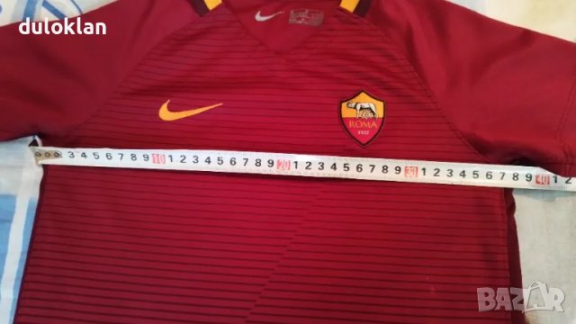 Екип на Рома,комплекта е 100% оригинален обличан е веднъж.Дъщеря ми отказа да носи футболен екип., снимка 5 - Други - 47352442