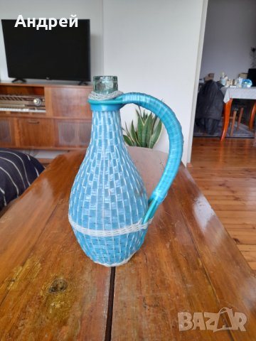 Стара плетена дамаджана #13