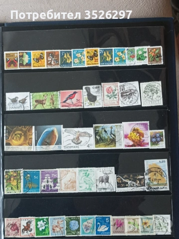 Колекции пощенски марки на тема Животни и тема Флора и Фауна, снимка 5 - Филателия - 53627701