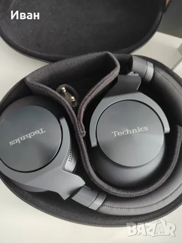 Technics EAH-A800E-K – с гаранция, пълен комплект, без забележки, снимка 4 - Bluetooth слушалки - 56084384
