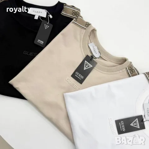 Памучни дамски тениски GUESS Различни цветове , снимка 4 - Тениски - 50411627