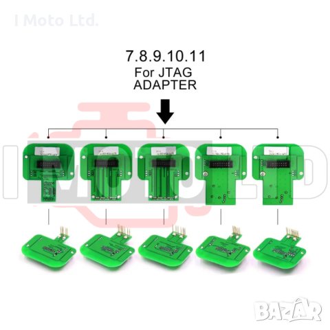 22бр BDM адаптери за KTAG, KESS, KTM100, MPPS, Chip Tuning, снимка 6 - Аксесоари и консумативи - 41738530