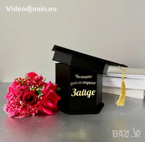 Тога-  шапка кутия, снимка 2 - Сувенири от дърво - 48359255