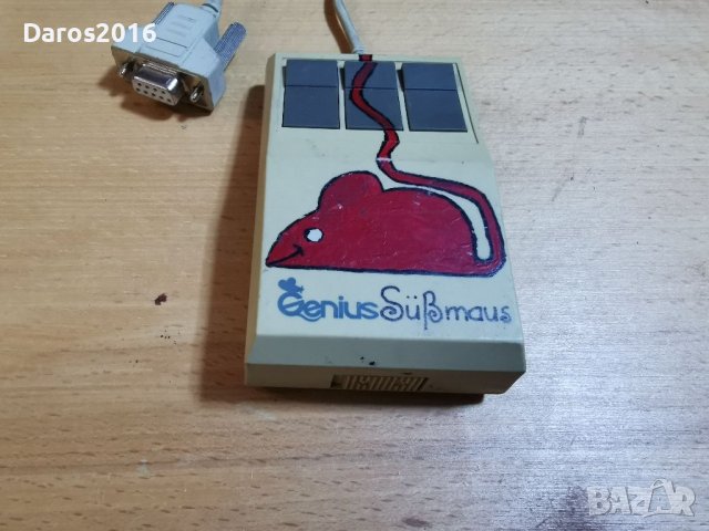 Стара компютърна мишка Genius Mause GM 6000 , снимка 3 - Антикварни и старинни предмети - 39651186