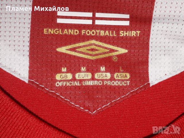 Umbro England-Ориг. Тениска , снимка 3 - Спортни дрехи, екипи - 34110765