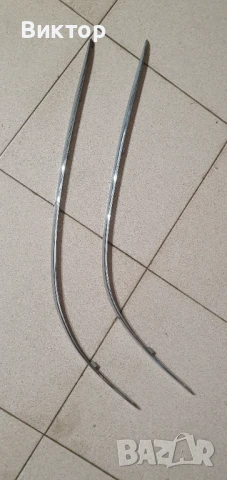 ТОП ЦЕНА хромирани лайсни за предна броня Mercedes S-класа w220