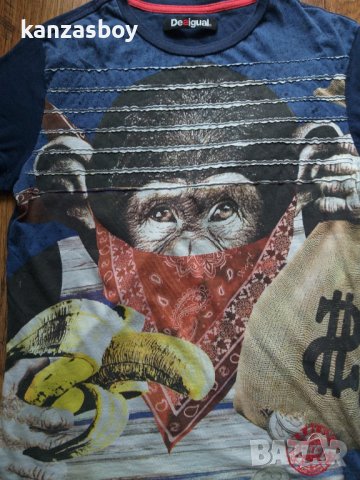 desigual - страхотна мъжка тениска , снимка 2 - Тениски - 40751705