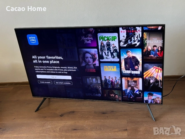 Samsung 50 инча QLED 4K Smart TV отлична картина, снимка 4 - Телевизори - 53811833