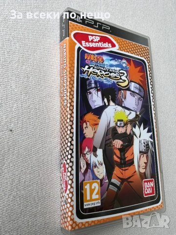 Оригинална Игра за PSP Naruto Shippuden Ultimate Ninja Heroes 3 (Sony PSP), снимка 2 - Игри за PlayStation - 50213748