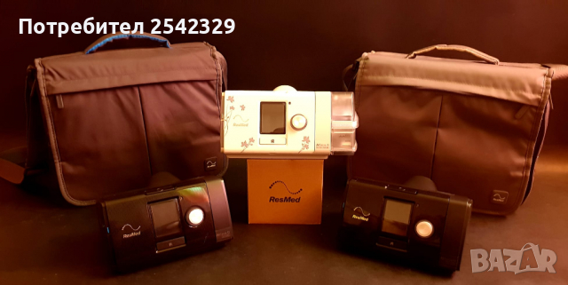 Автоматичен апарат за сънна апнея ResMed AirSense 10 Autoset  CPAP/ЦПАП + Гаранция , снимка 7 - Медицинска апаратура - 35093638