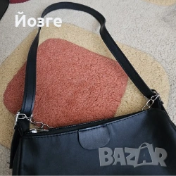 Ежедневна дамска чанта в черно - като нова, снимка 3 - Чанти - 53847614