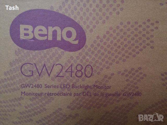 Монитор BenQ GW2480E, снимка 11 - Монитори - 35931664