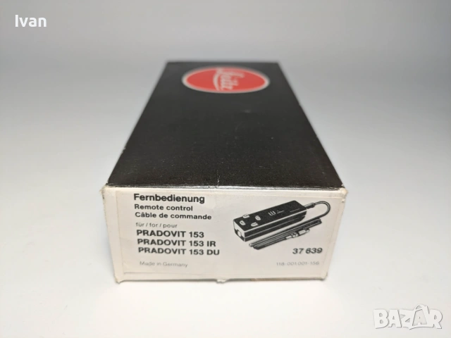 Диапроектор прожектор Leitz Leica Pradovit 153 DU с дистанционно, снимка 9 - Плейъри, домашно кино, прожектори - 53296514