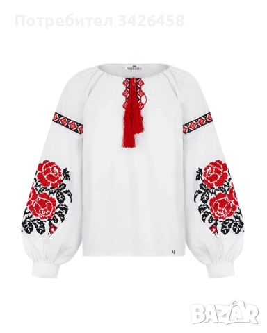 Женска народна риза от Украйна