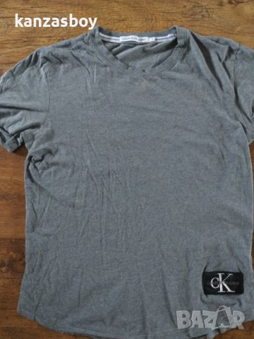 calvin klein - страхотна мъжка тениска, снимка 6 - Тениски - 41459976