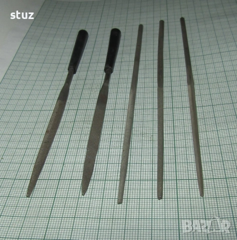 Часовникарски пилички, нови, сет 5бр., снимка 3 - Други инструменти - 53296702