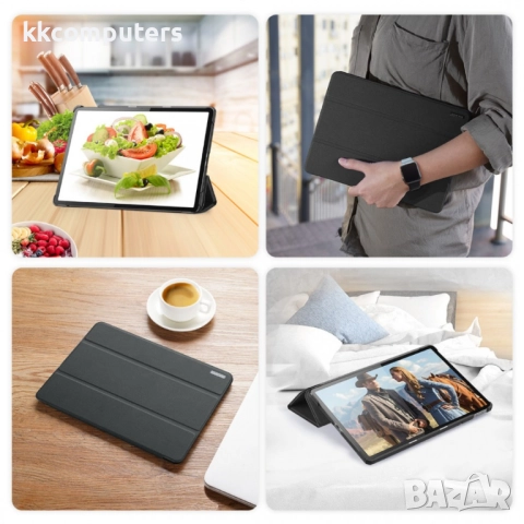 DUX DUCIS Кожен калъф със Стойка и Протектор за Lenovo Tab K11 Gen 2 / Lenovo Idea Tab- Auto Wake/Sl, снимка 8 - Калъфи, кейсове - 52222101