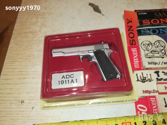 ADC 1911A1 КОЛЕКЦИОНЕРСКИ ПИСТОЛЕТ-ВНОС SWISS 1709252102, снимка 5 - Колекции - 51750131
