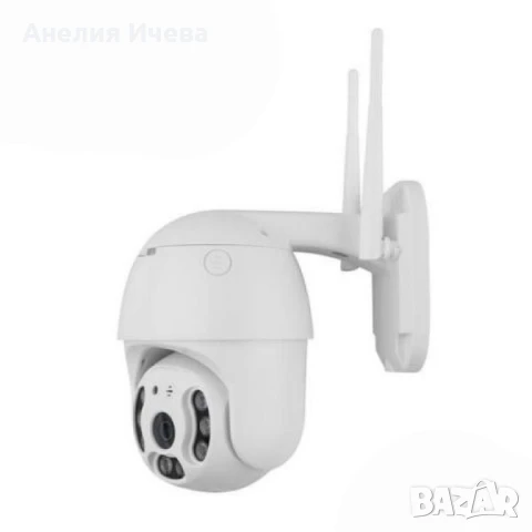 Водоустойчива, безжична камера с нощно видеонаблюдение и запис на карта, снимка 8 - IP камери - 51373002