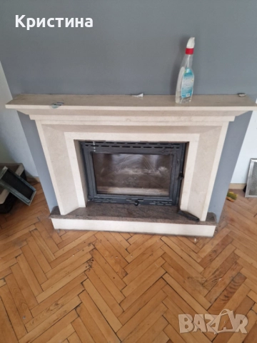 Камина Cheminees DIffusion за вграждане ,10 kw висококачествен чугун