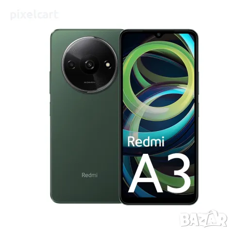 2 Години Гаранция Xiaomi Redmi A3 64GB 3GB RAM Dual-SIM, снимка 1