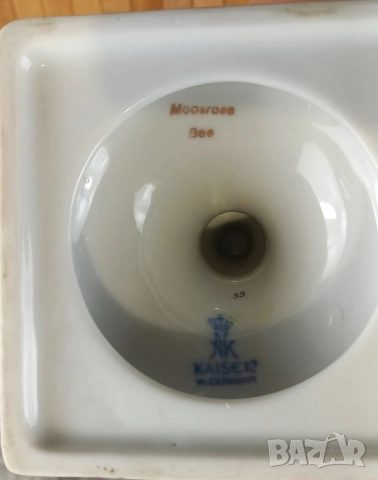 Ваза с дръжки тип лебеди - AK Kaiser, снимка 6 - Вази - 52868336