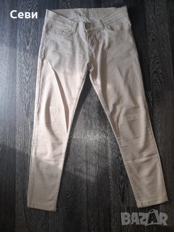 Панталони лавандула и бежов, снимка 5 - Панталони - 34124486