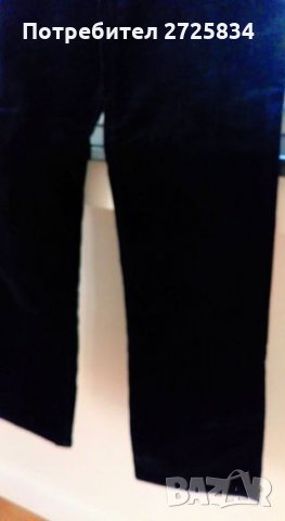 Оригинален Armani Jeans, синьо кадифе, размер 28, снимка 8 - Дънки - 34187672