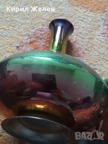 Сервис стар метален 25849, снимка 3 - Декорация за дома - 34305075