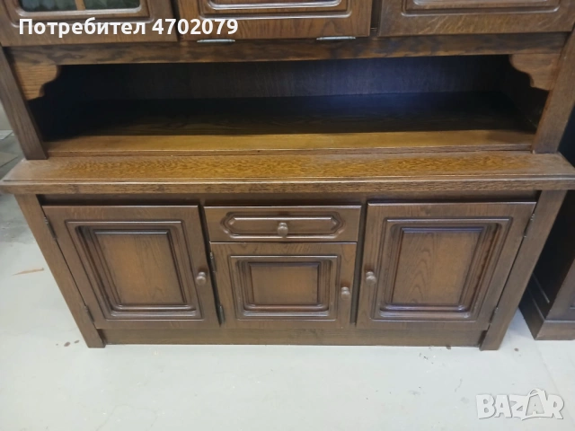 Старинен дъбов шкаф, снимка 5 - Шкафове - 53018170