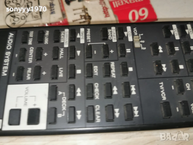 SONY RM-U33AV AUDIO REMOTE-ВНОС SWISS 2112251138, снимка 16 - Ресийвъри, усилватели, смесителни пултове - 52864286