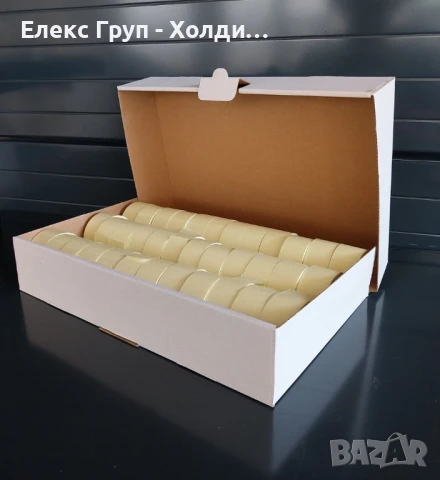 Етикети за едноредови маркиращи клещи 26х12 mm, бели 42 ролки в кутия, снимка 2 - Друго търговско оборудване - 50604551