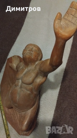 Авторска  испанска скулптура, снимка 7 - Антикварни и старинни предмети - 53774287