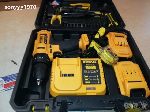 DEWALT-КОМПЛЕКТ В КУФАР 0807232004, снимка 5 - Винтоверти - 41490405