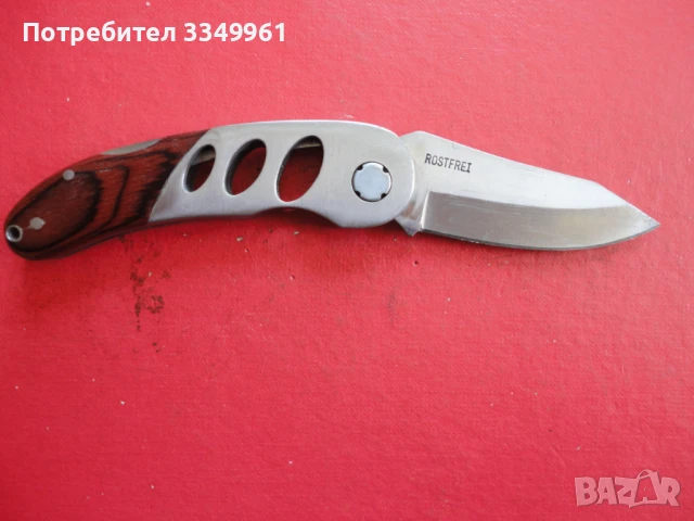 Немски полуавтоматичен нож Monogham, снимка 4 - Ножове - 51294198