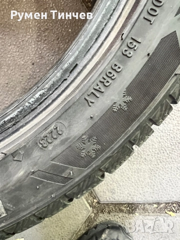 1бр зимна гума 225-45-17, снимка 3 - Гуми и джанти - 51915603
