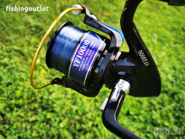 Комплект две дънни въдици с акция до 400гр и две макари YF 10 000.Нови, снимка 11 - Въдици - 34177206