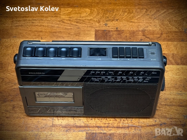 Vintage радиокасетофон Palladium RR112, снимка 3 - Радиокасетофони, транзистори - 52307525