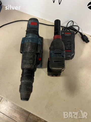 Акумулаторен безчетков перфоратор гайковерт BOSCH , снимка 3 - Винтоверти - 50465672