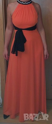 Официална нова рокля оранжева Fervente , снимка 5 - Рокли - 40208499