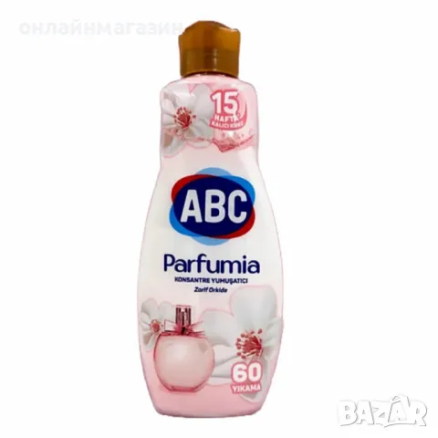ABC Парфюмен омекотител „Елегантна орхидея“ - 60 пранета, 1440мл, снимка 1
