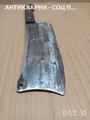 Соц Стар Голям Ръчно Кован Сатър 1.100кг. НОМЕР 509., снимка 2 - Антикварни и старинни предмети - 53446235